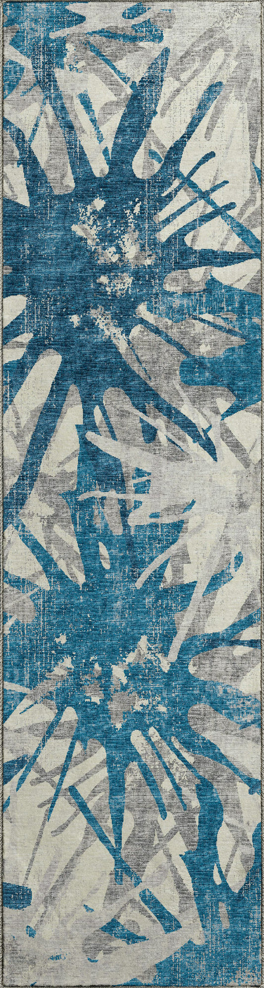 Brisbane BR6 Cobalt 2'3" x 7'6" Runner Rug