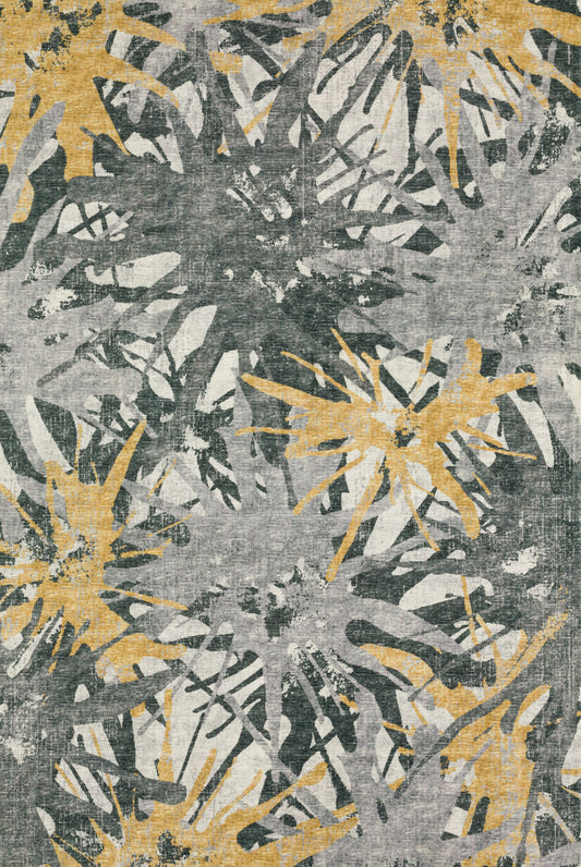 Brisbane BR6 Gold 3' x 5' Rug