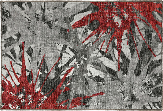 Brisbane BR6 Scarlet 1'8" x 2'6" Rug