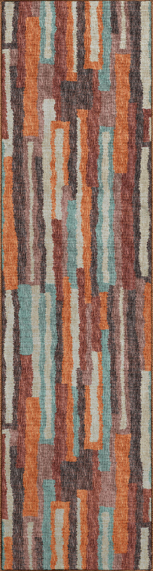 Brisbane BR7 Canyon 2'3" x 7'6" Runner Rug