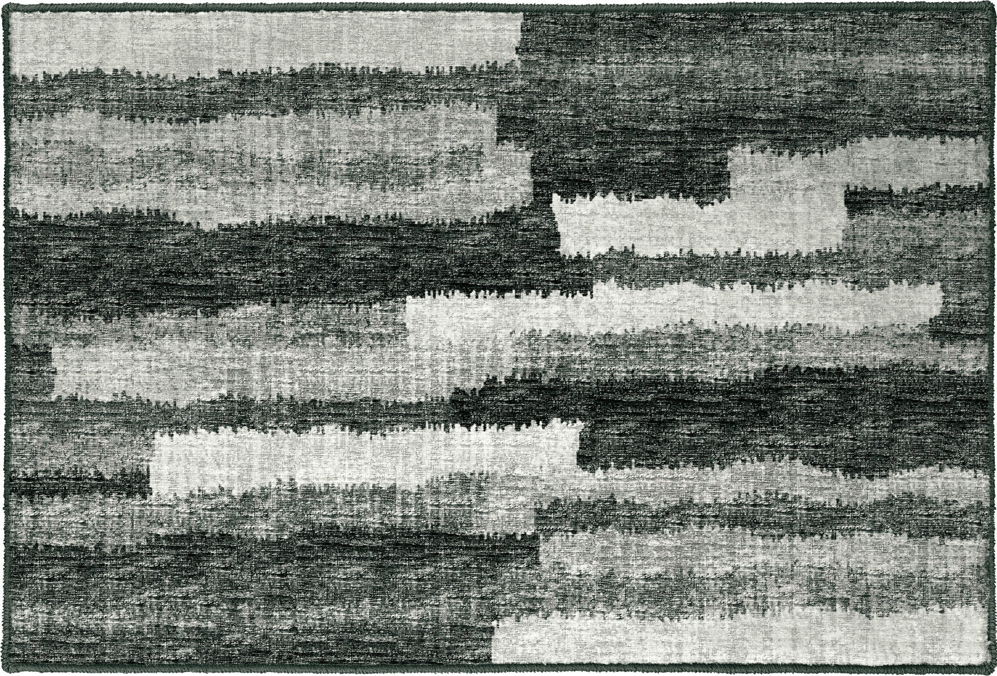 Brisbane BR7 Midnight 1'8" x 2'6" Rug