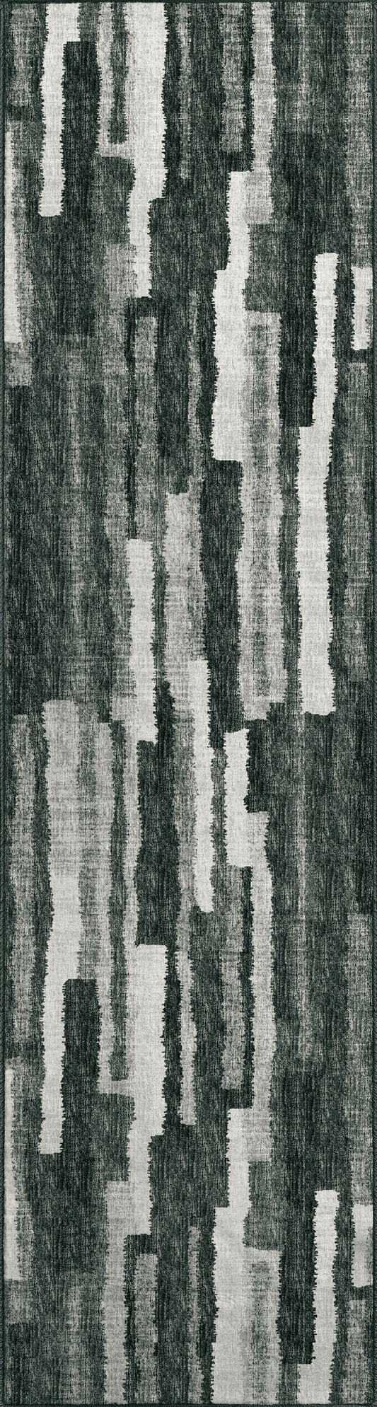 Brisbane BR7 Midnight 2'3" x 7'6" Runner Rug