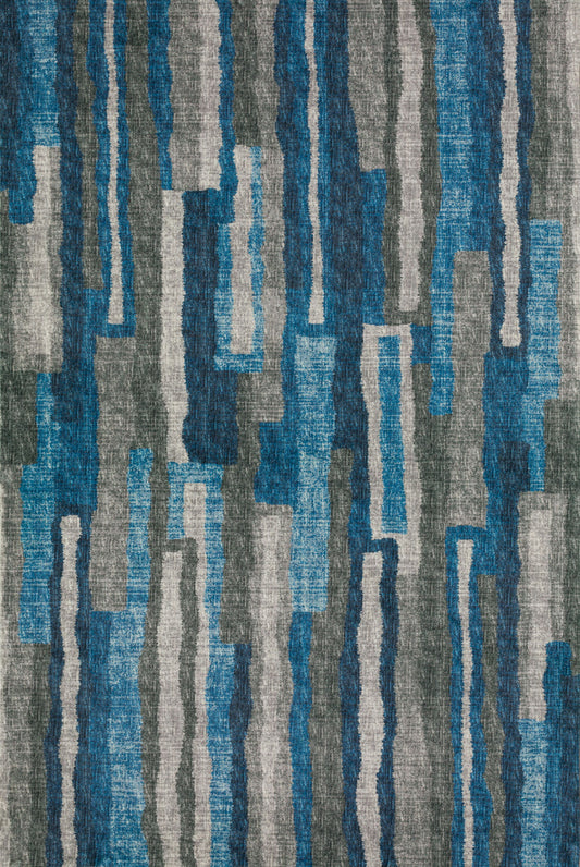 Brisbane BR7 Navy 5' x 7'6" Rug