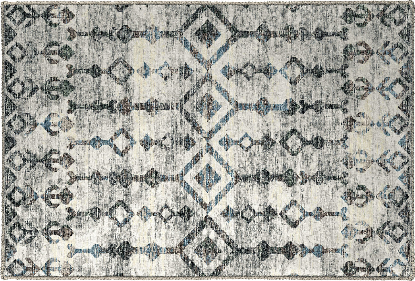 Brisbane BR8 Silver 1'8" x 2'6" Rug