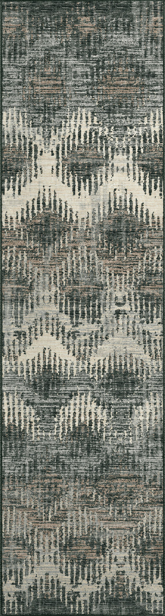 Brisbane BR9 Midnight 2'3" x 7'6" Runner Rug