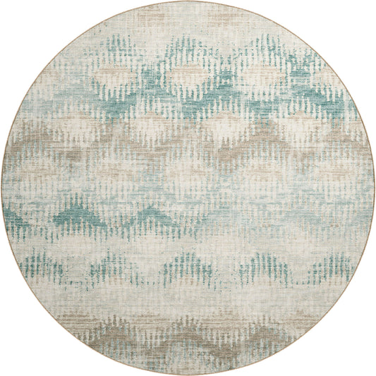 Brisbane BR9 Seascape 8' x 8' Round Rug