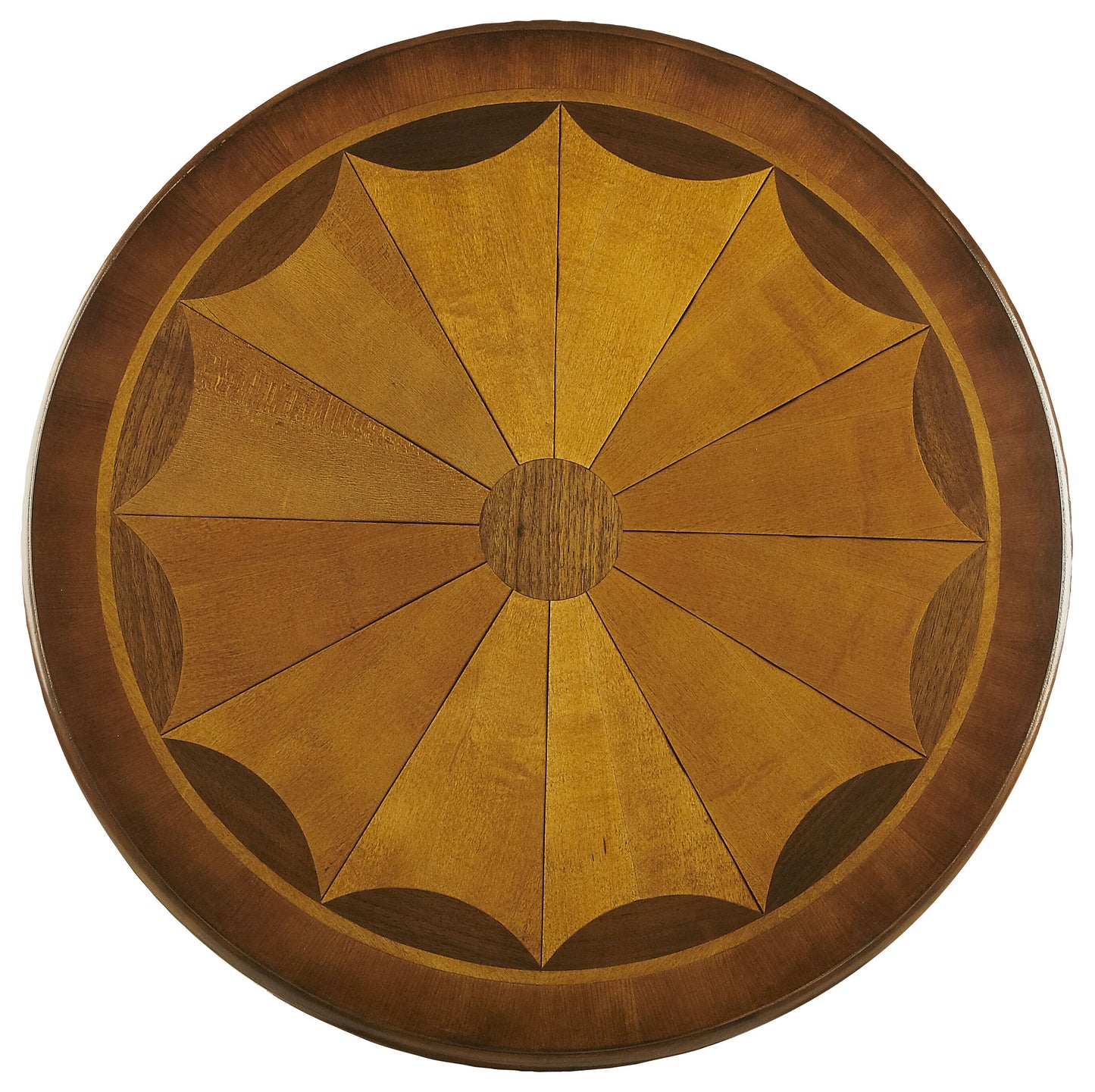 Butler Specialty Company, Carissa 30" Round Pedestal Foyer Table, Dark Brown