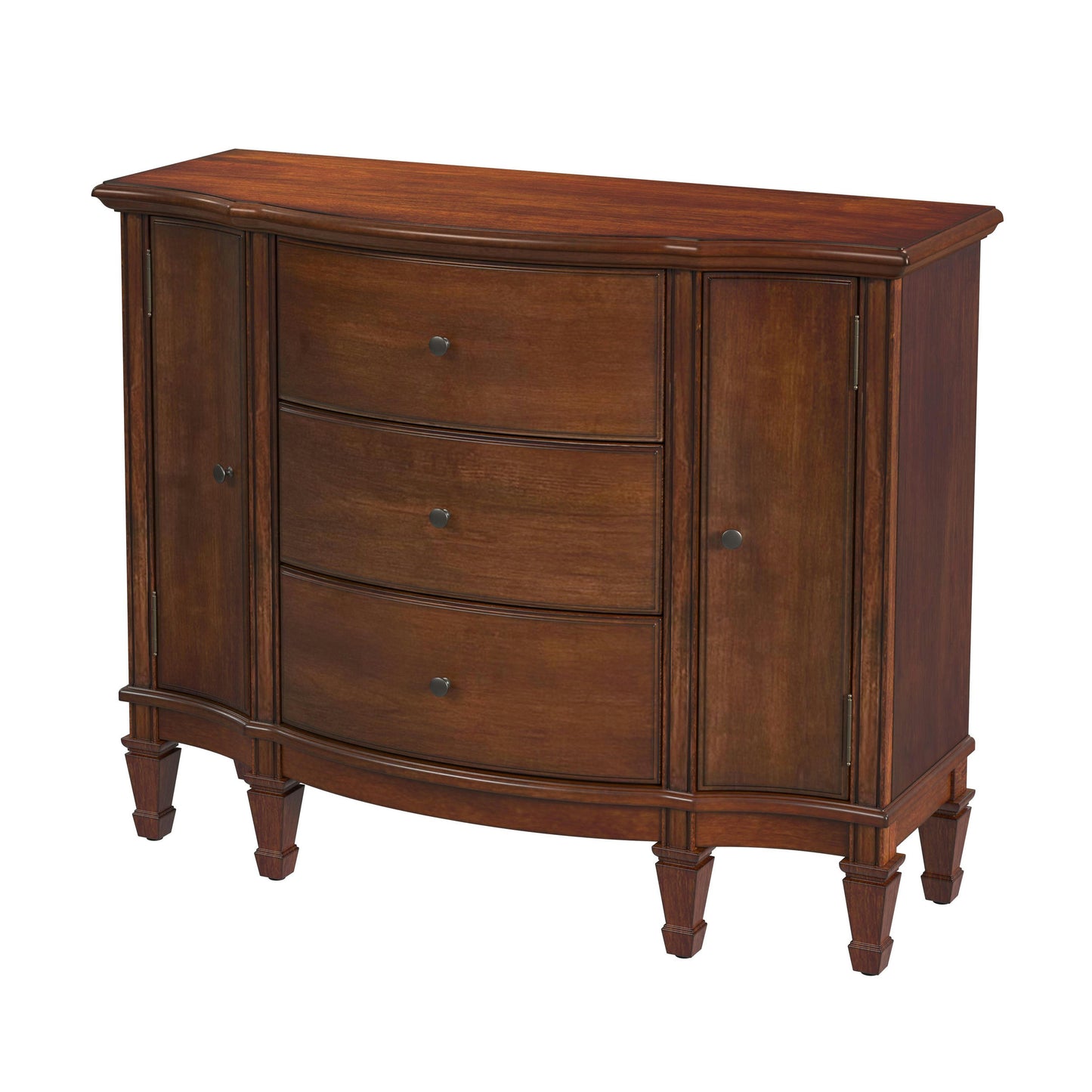 Butler Specialty Company, Sheffield 3 Drawer Accent Cabinet, Antique Cherry