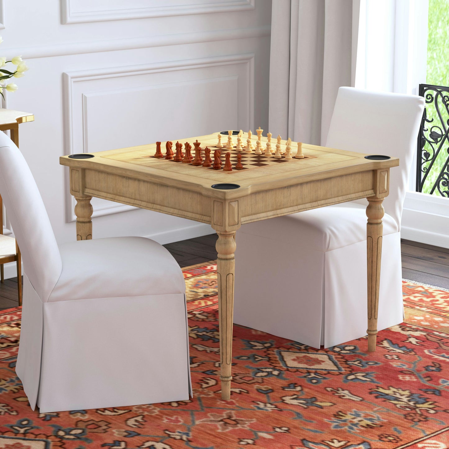 Butler Specialty Company, Vincent Multi-Game Card Table, Beige