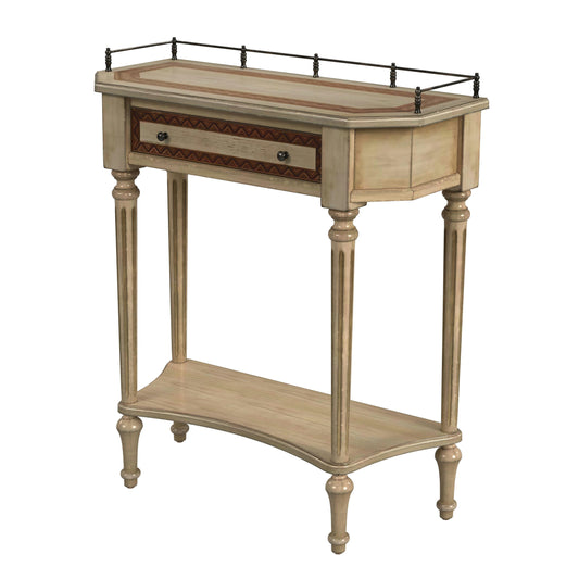 Butler Specialty Company, Charleston One Drawer Console Table, Beige