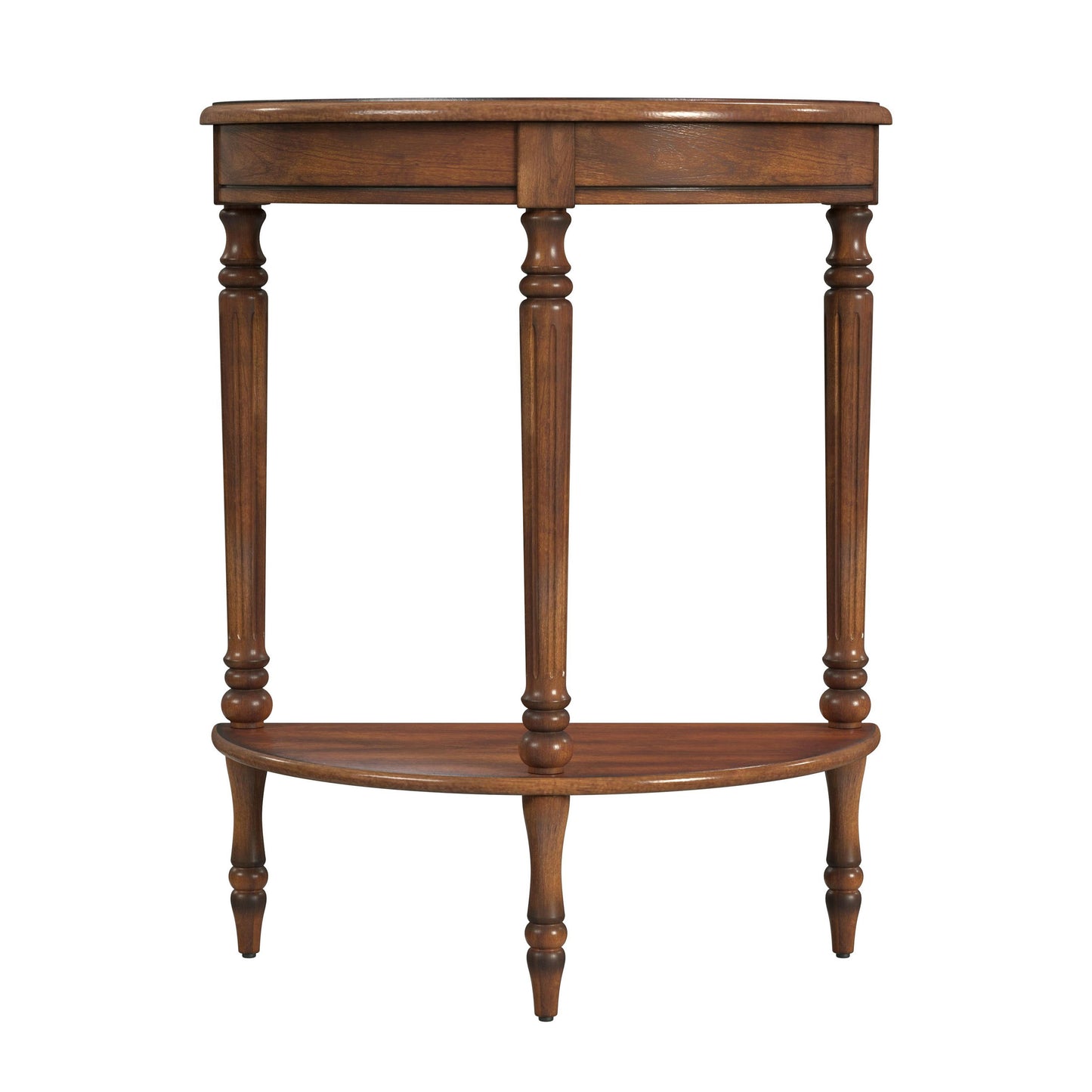 Butler Specialty Company, Bellini Demilune Console Table, Antique Cherry, Brown