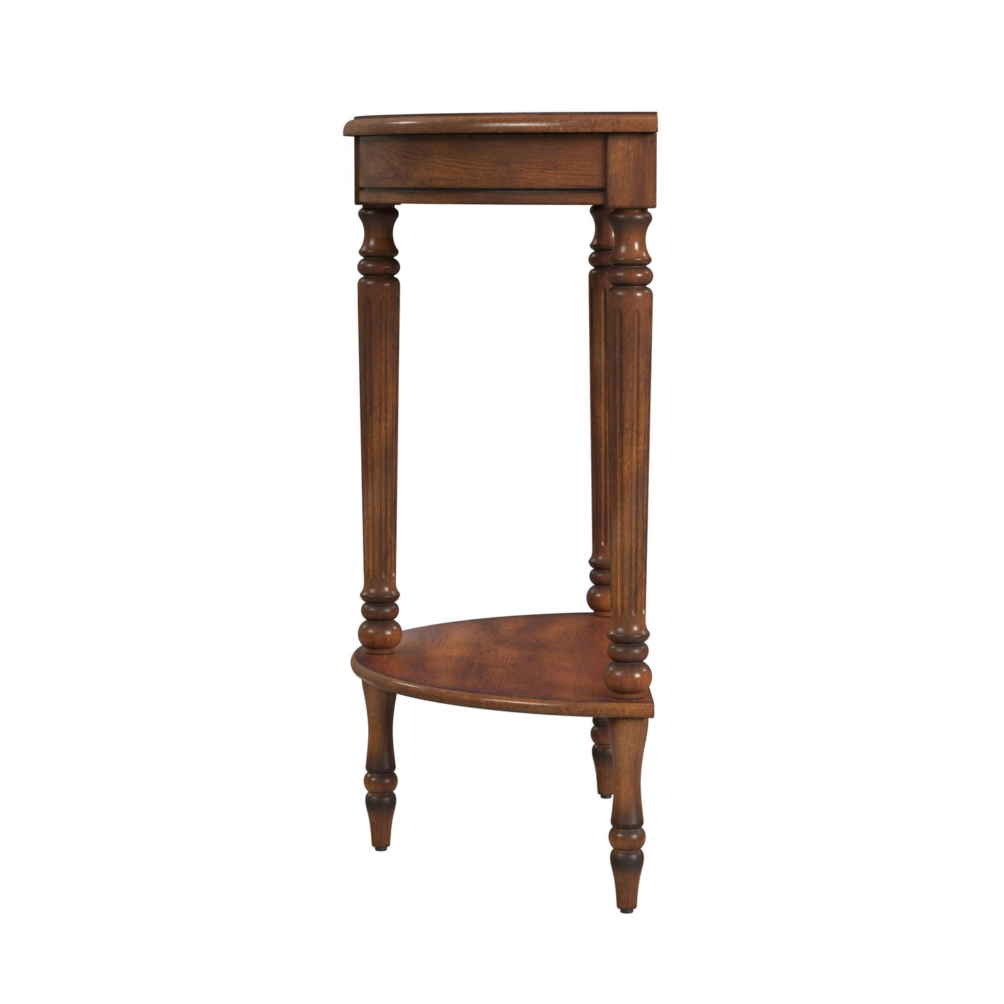 Butler Specialty Company, Bellini Demilune Console Table, Antique Cherry, Brown