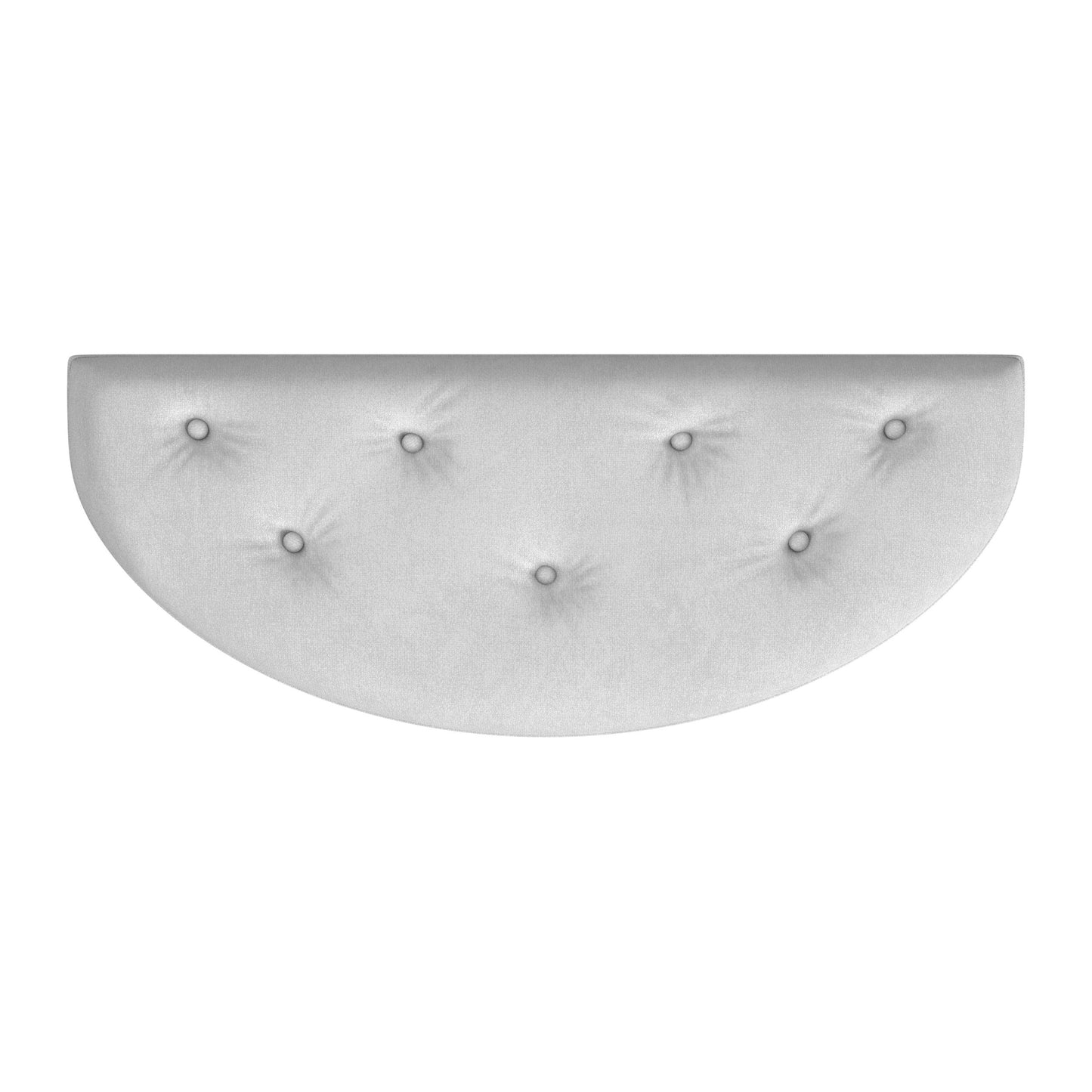 Butler Specialty Company, Tamara Upholstered Demilune 45"W Bench, Gray