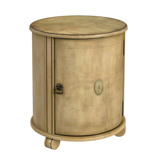 Butler Specialty Company, Lawrie Drum End Table, Beige