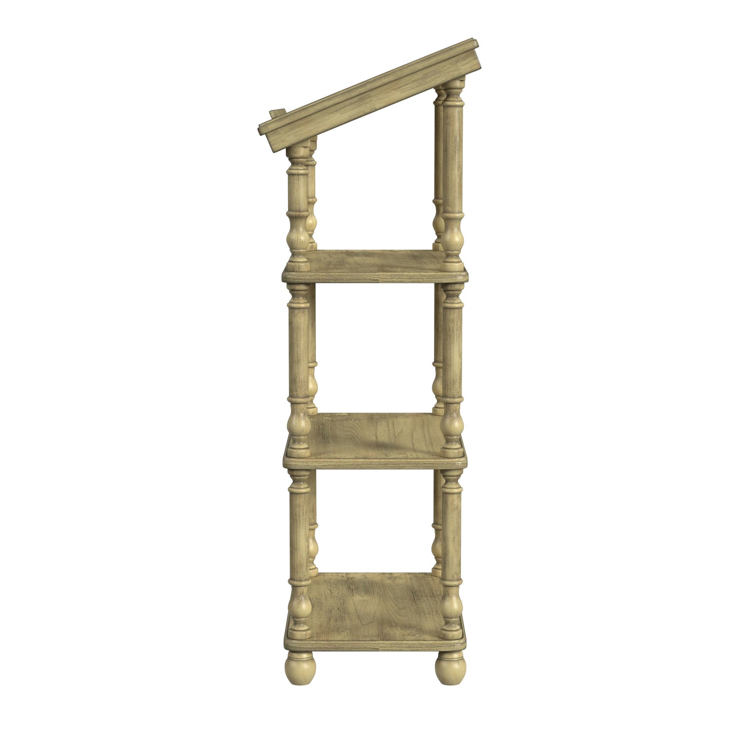 Butler Specialty Company, Alden 4- Tier Library Stand, Beige