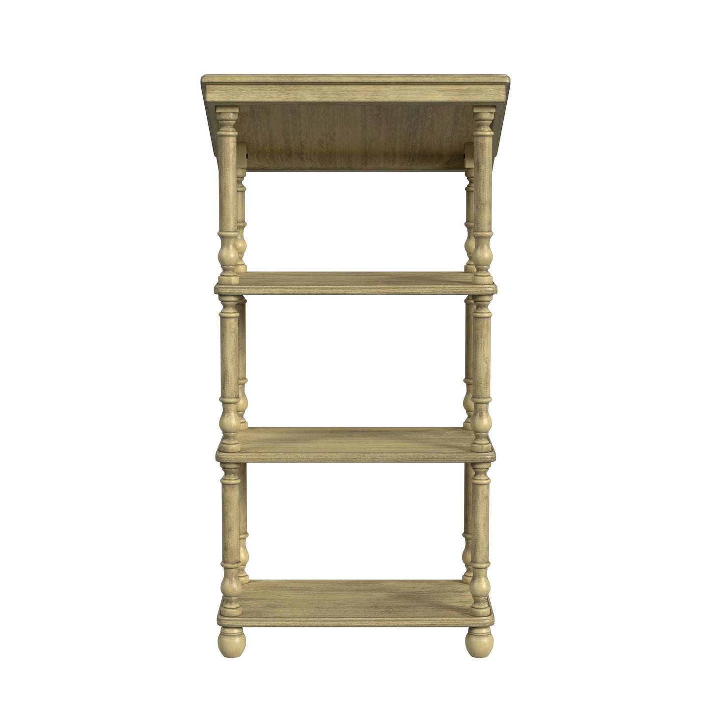 Butler Specialty Company, Alden 4- Tier Library Stand, Beige