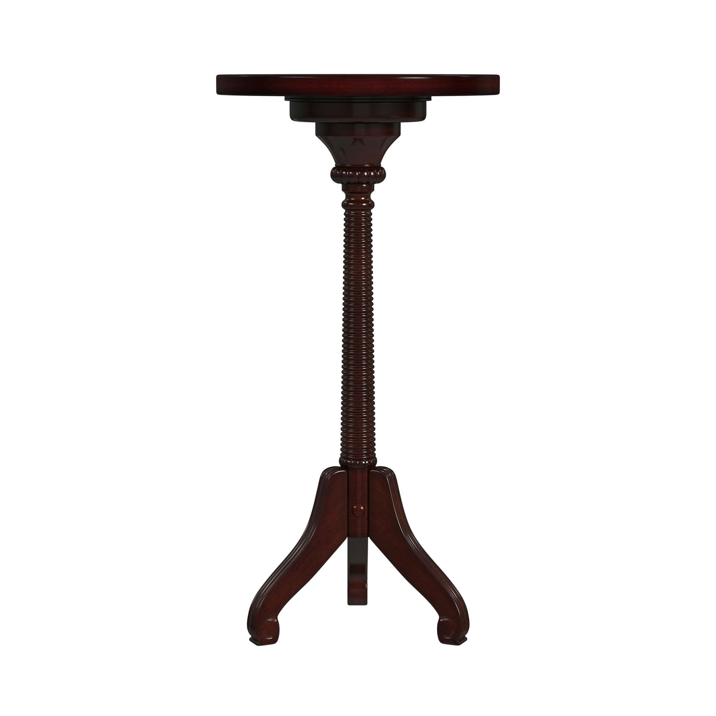 Butler Specialty Company, Florence Pedestal Accent Table, Cherry Brown