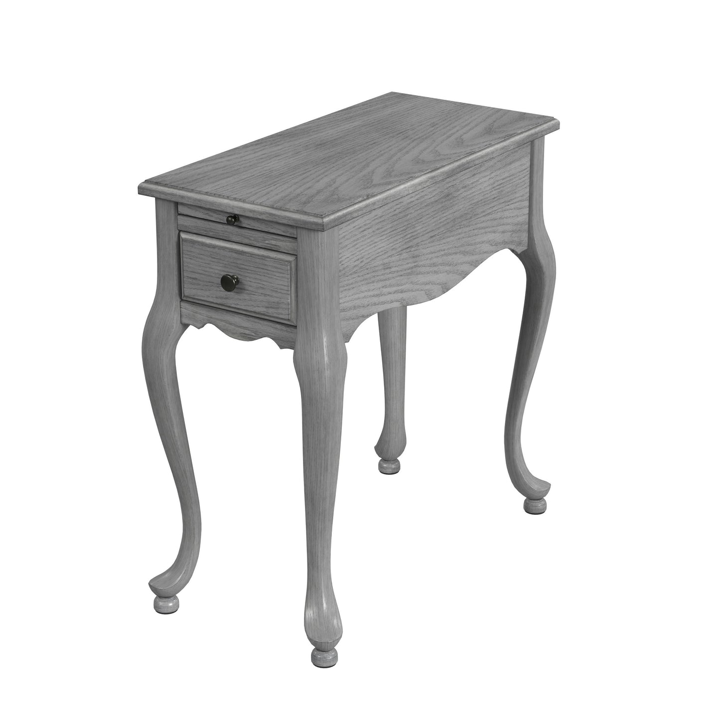 Butler Specialty Company, Croydon One Drawer with Pullout Side Table, Gray