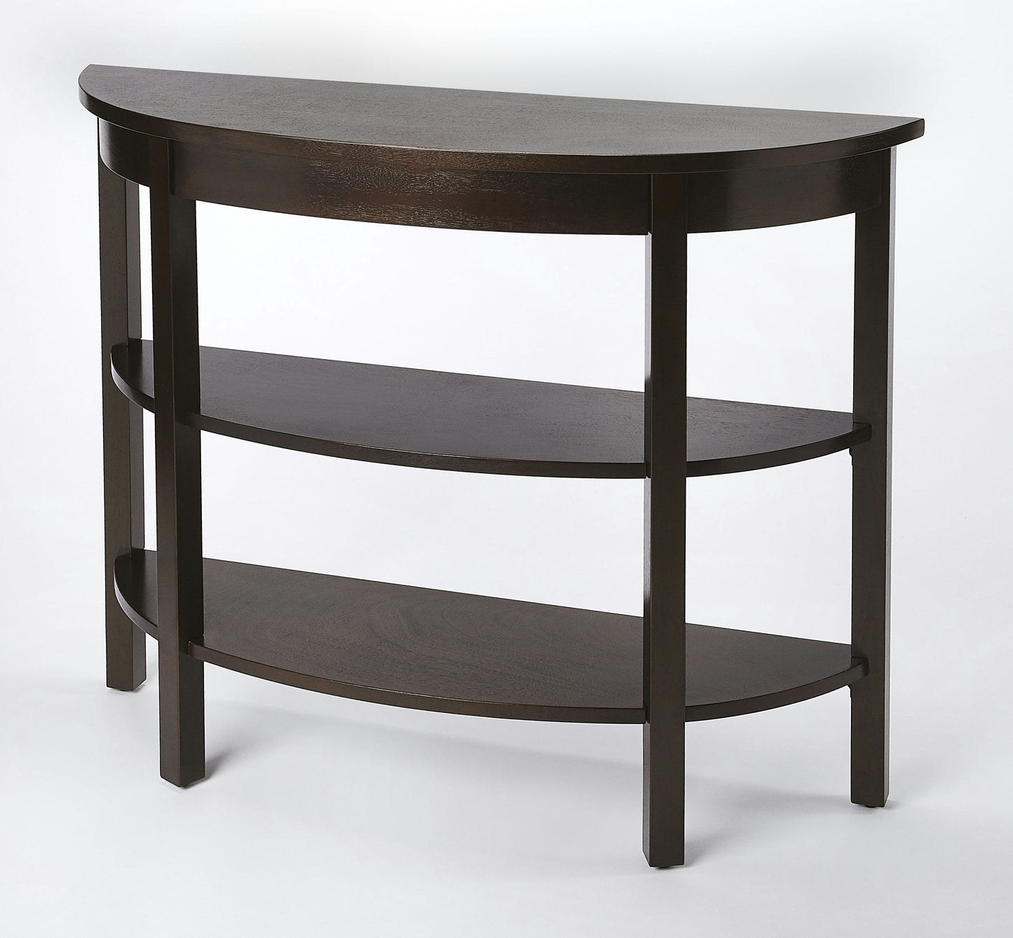 Butler Specialty Company, Lara Demilune Console Table, Dark Brown