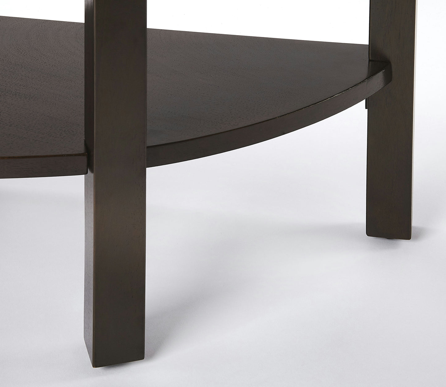 Butler Specialty Company, Lara Demilune Console Table, Dark Brown