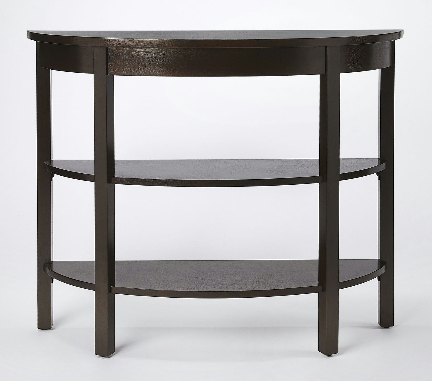 Butler Specialty Company, Lara Demilune Console Table, Dark Brown