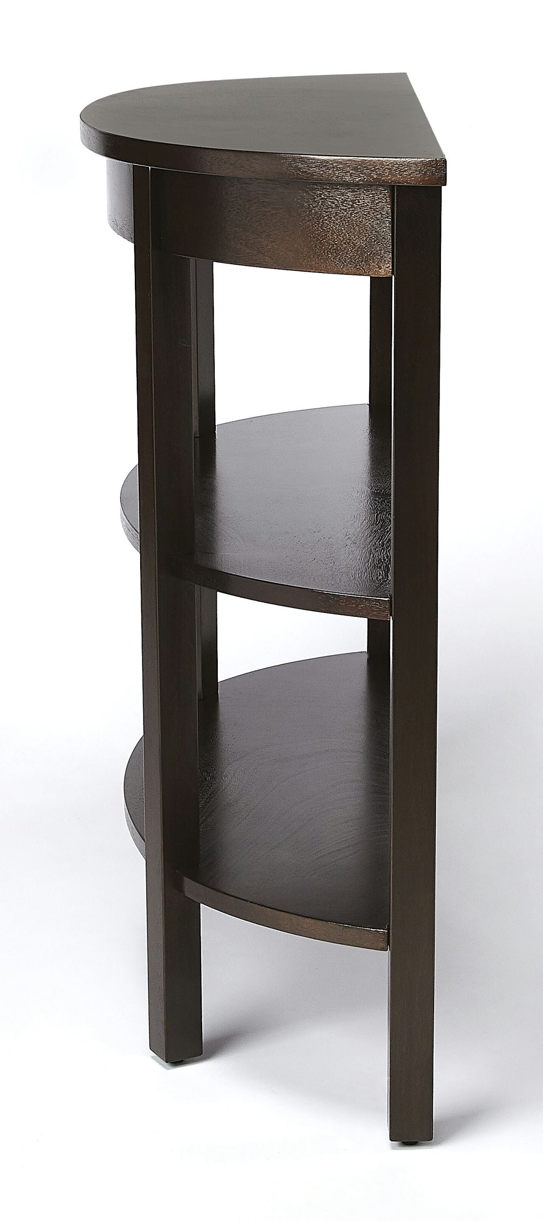 Butler Specialty Company, Lara Demilune Console Table, Dark Brown