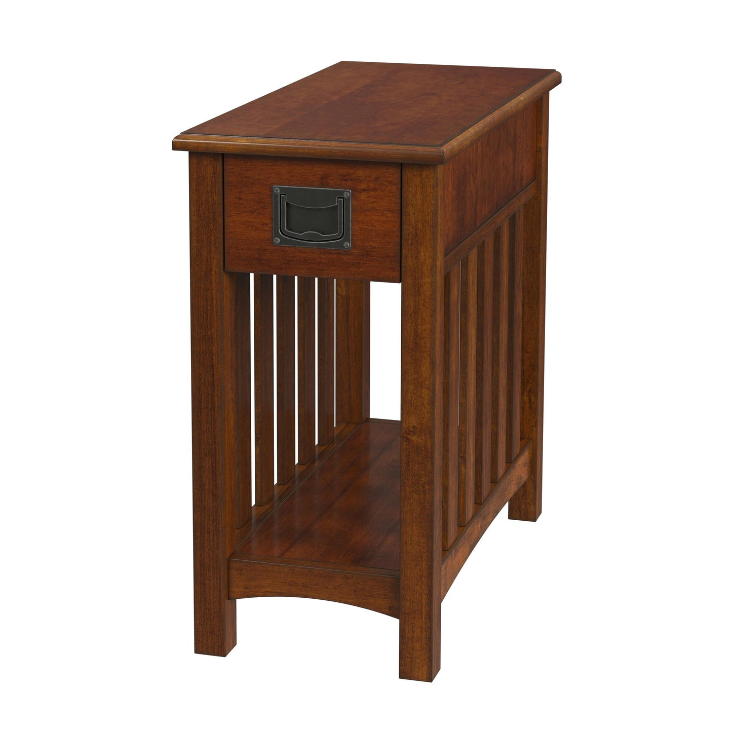 Butler Specialty Company, Larina One- Drawer Shaker Side Table, Light Brown