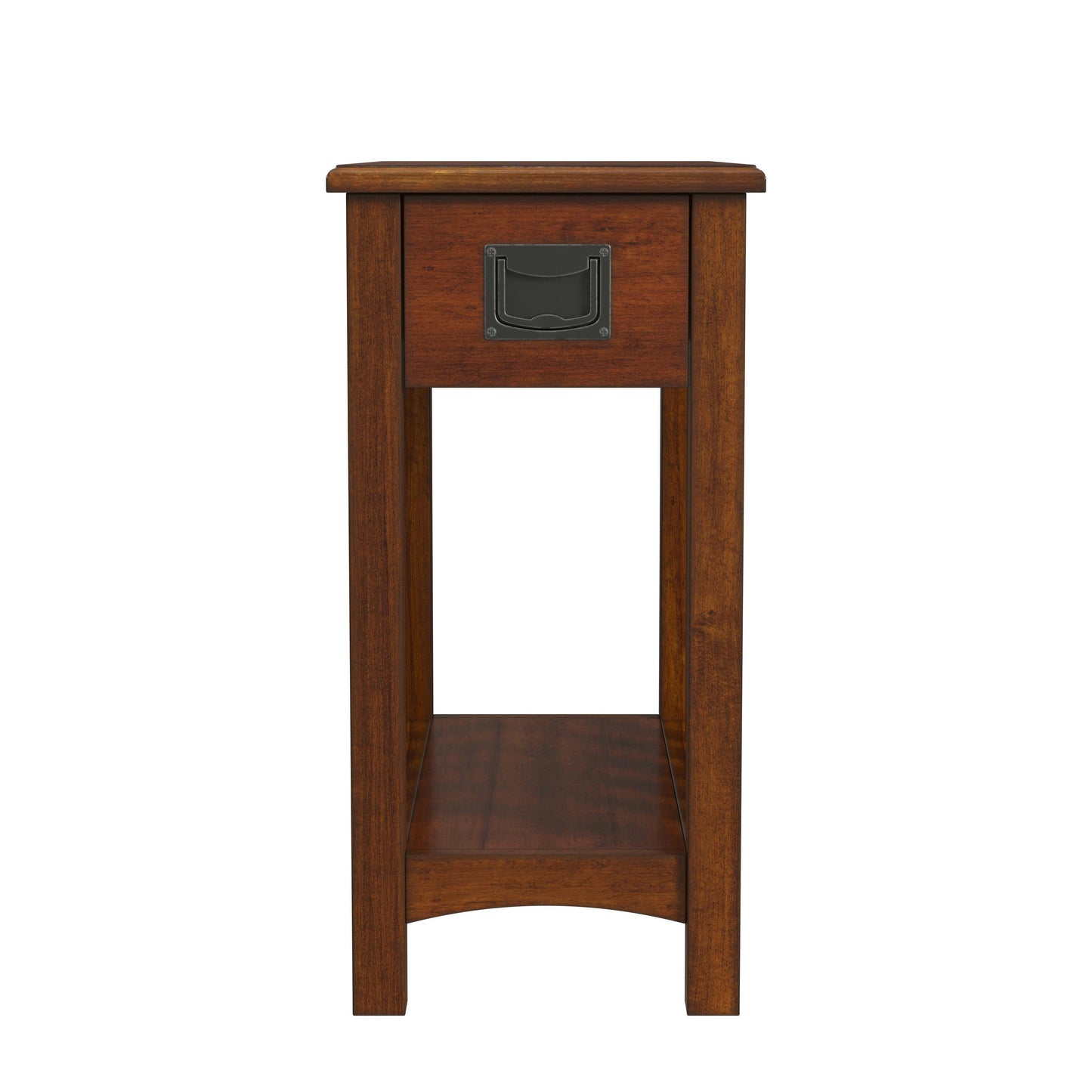 Butler Specialty Company, Larina One- Drawer Shaker Side Table, Light Brown
