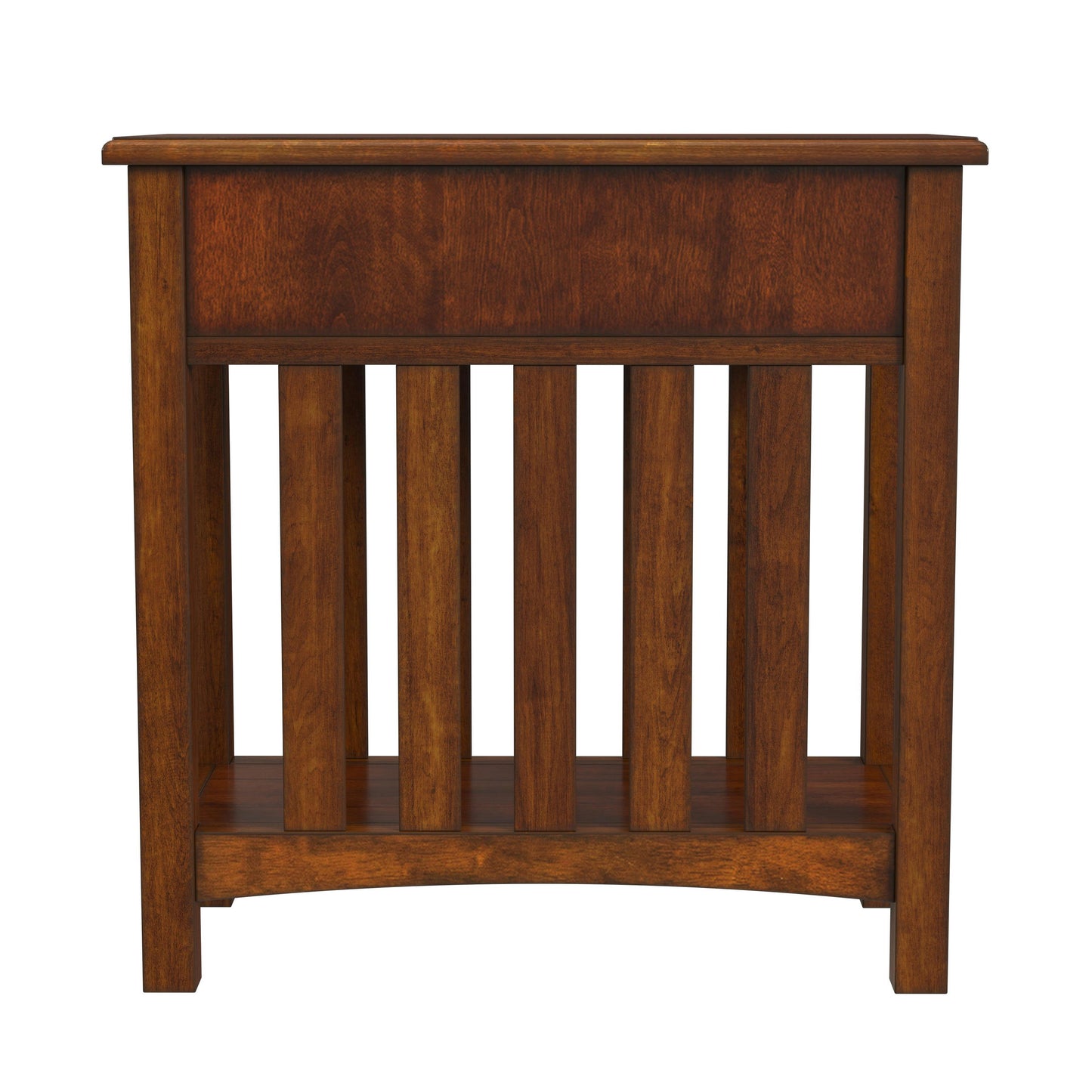 Butler Specialty Company, Larina One- Drawer Shaker Side Table, Light Brown