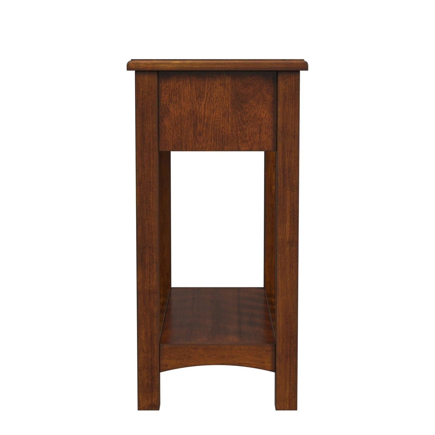 Butler Specialty Company, Larina One- Drawer Shaker Side Table, Light Brown