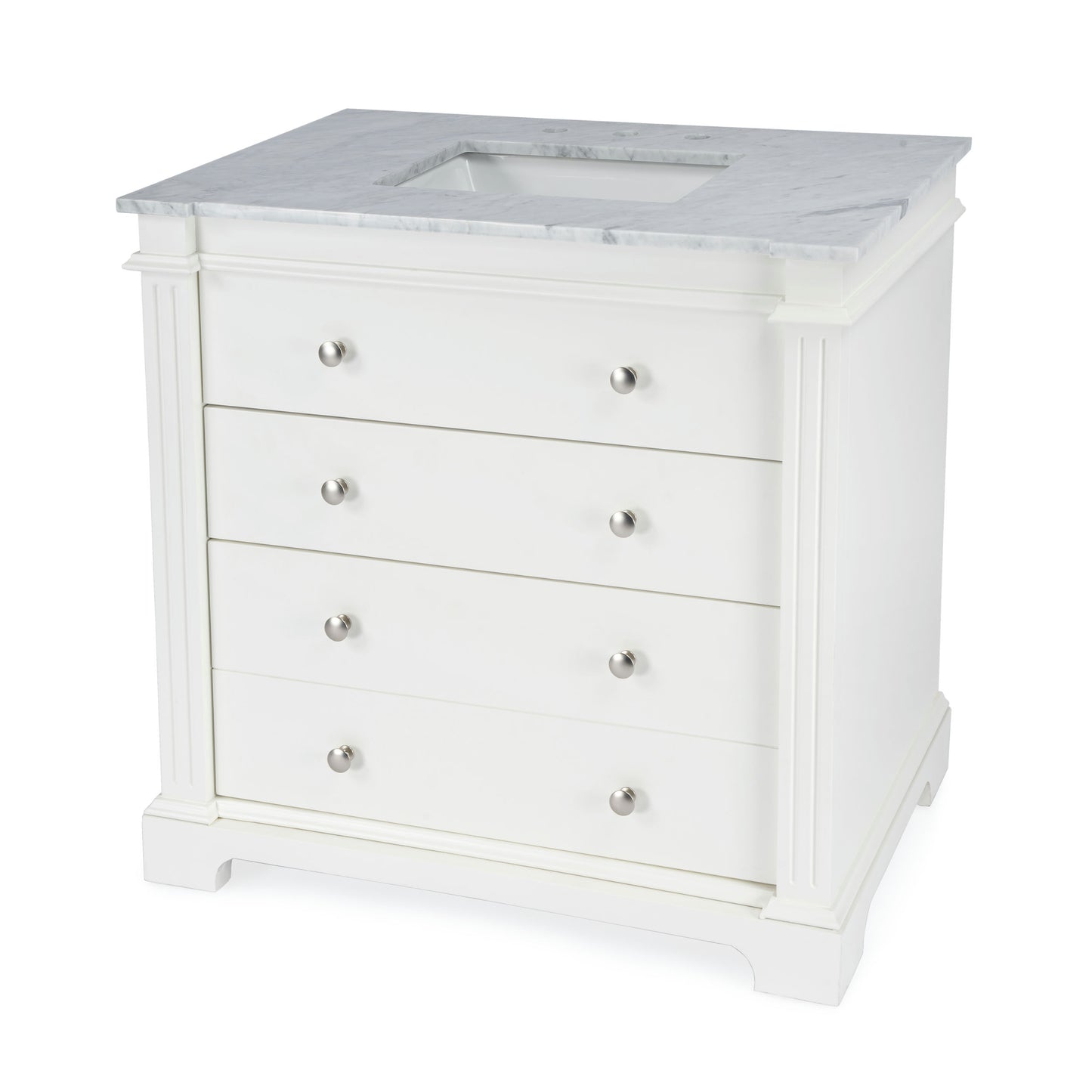 Butler Specialty Company, Hanson 36" Single Bathroom Vanity Set, White