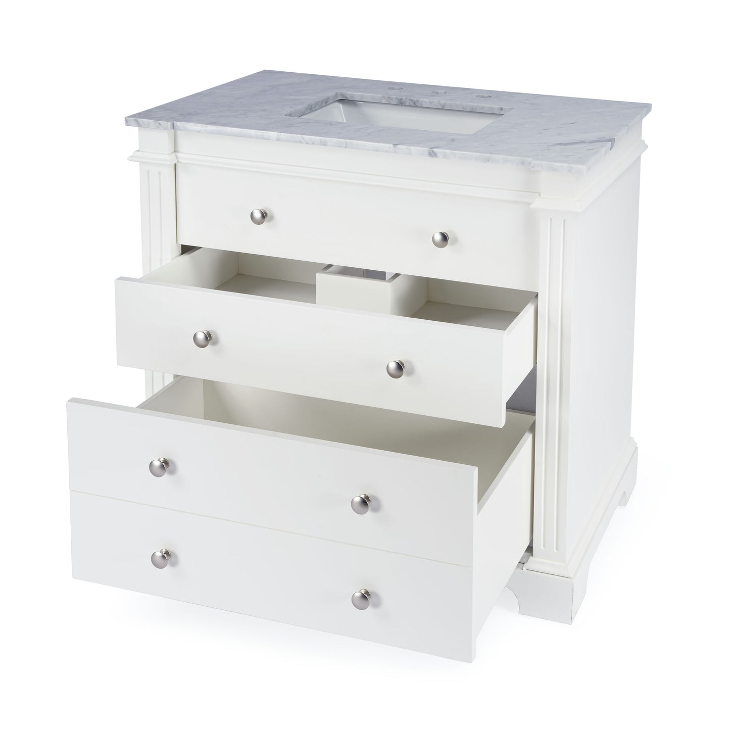 Butler Specialty Company, Hanson 36" Single Bathroom Vanity Set, White