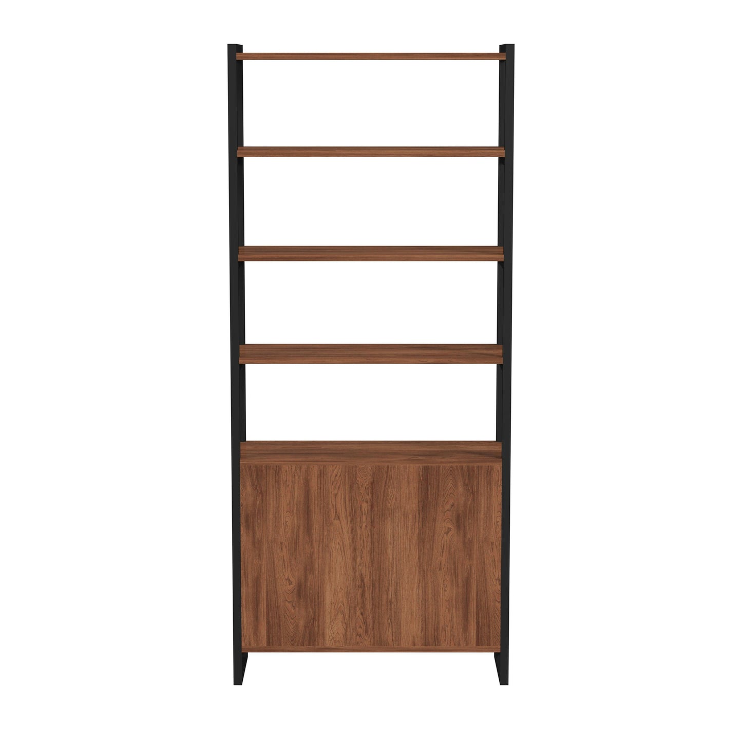 Butler Specialty Company, Drake 73" Two Door Walnut Bookcase, Brown