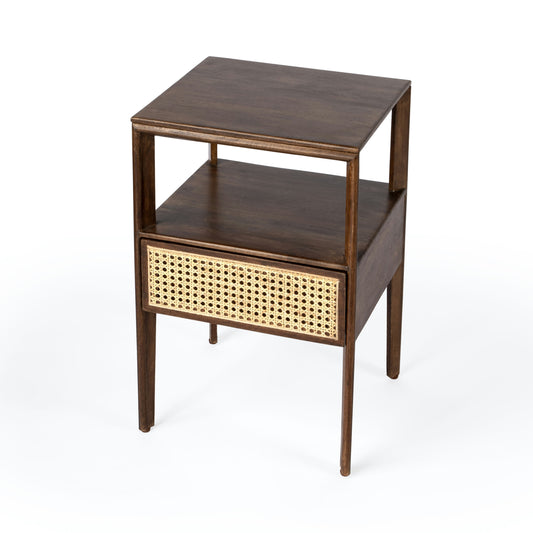 Butler Specialty Company, Vardo 1 Drawer Cane Nightstand, Multi