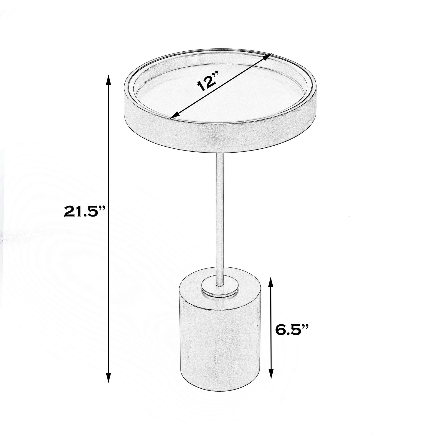 Butler Specialty Company, Shen Pedestal Accent Table, Multi