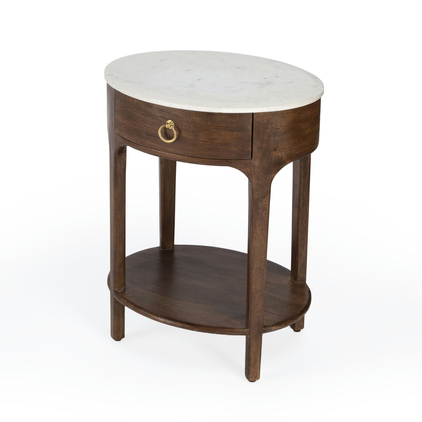 Butler Specialty Company, Ellen Marble Nightstand, Brown