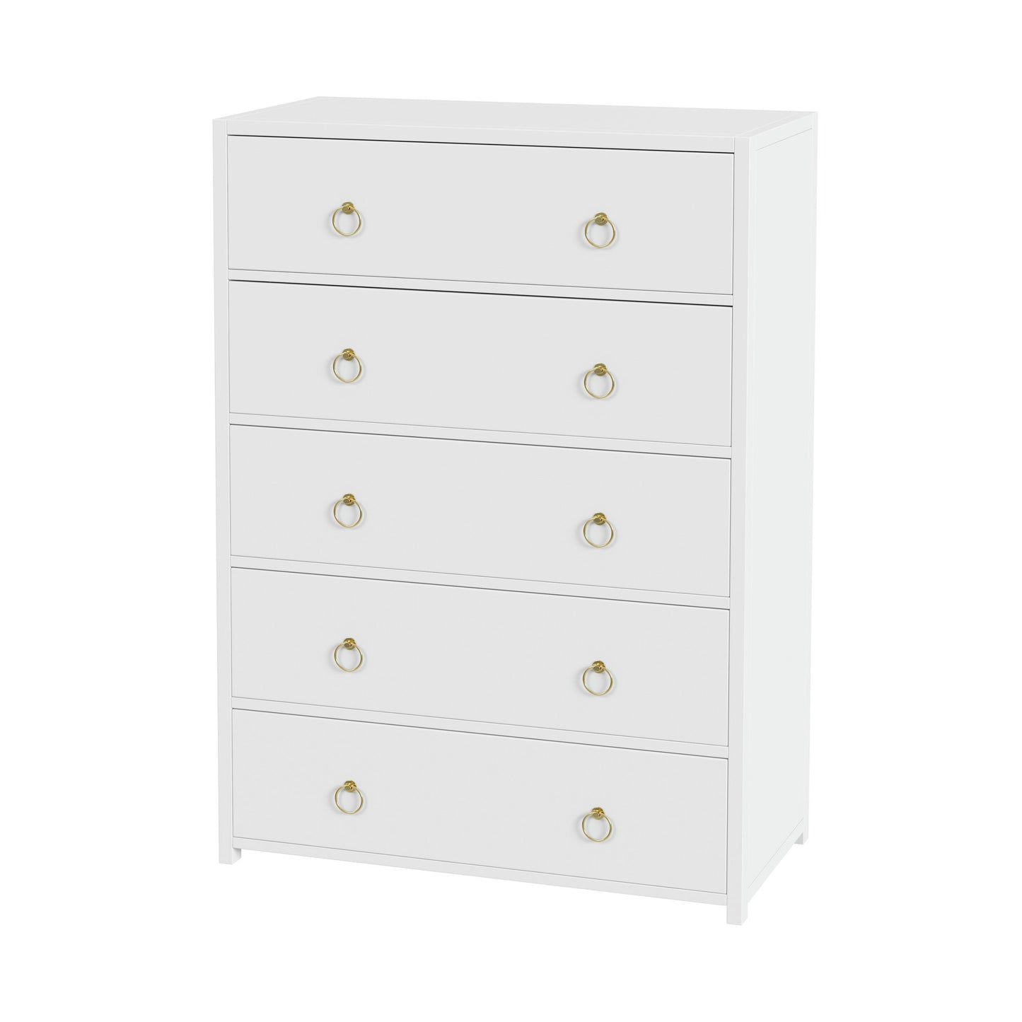 Butler Specialty Company, Lark 5 Drawer Dresser, White