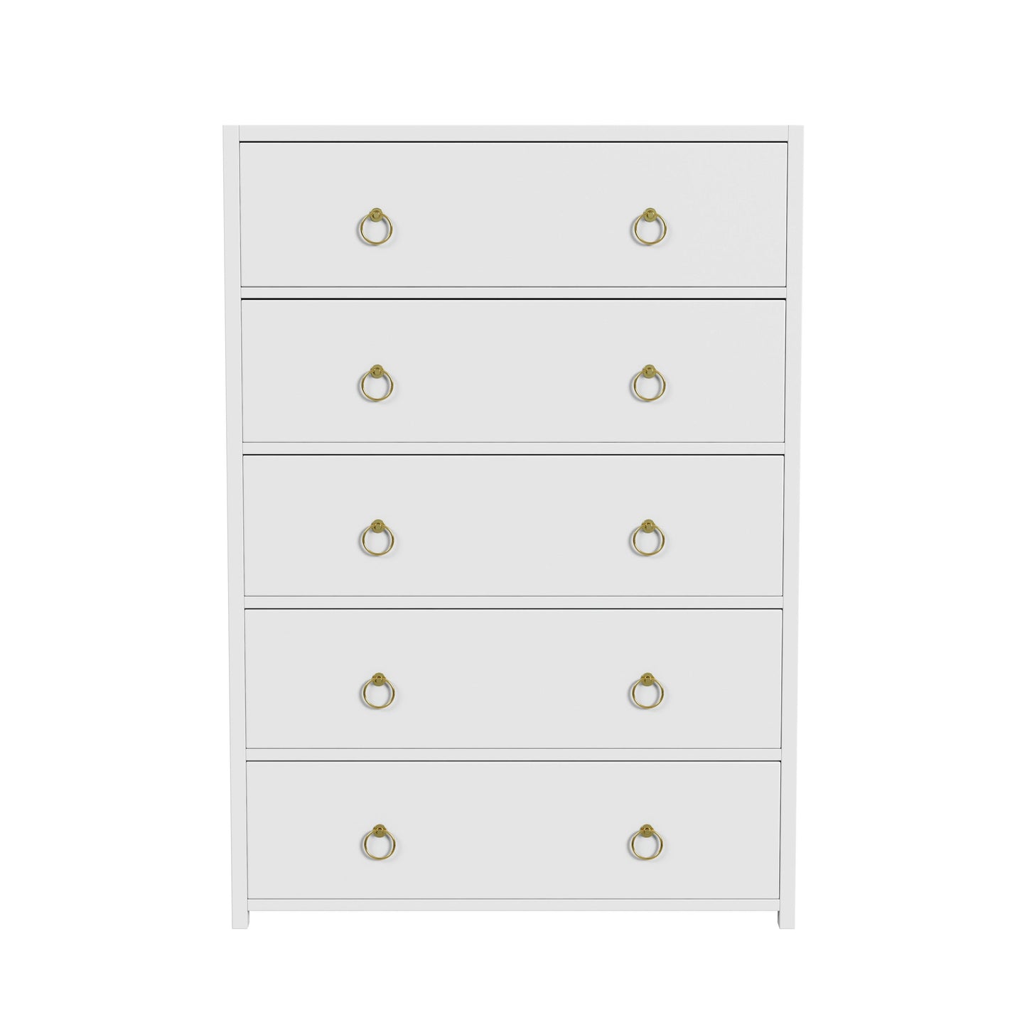 Butler Specialty Company, Lark 5 Drawer Dresser, White