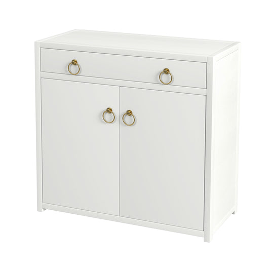 Butler Specialty Company, Lark 2 Door Cabinet with Storage, White