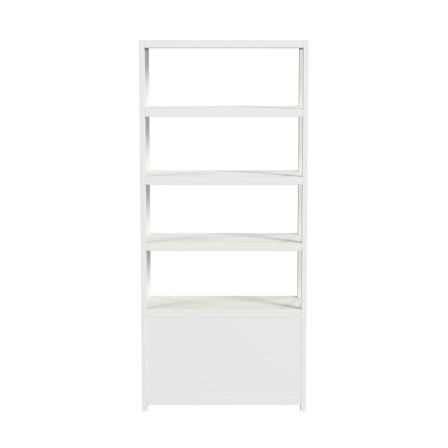 Butler Specialty Company, Lark 4- Tier Etagere Bookcase Cabinet, White