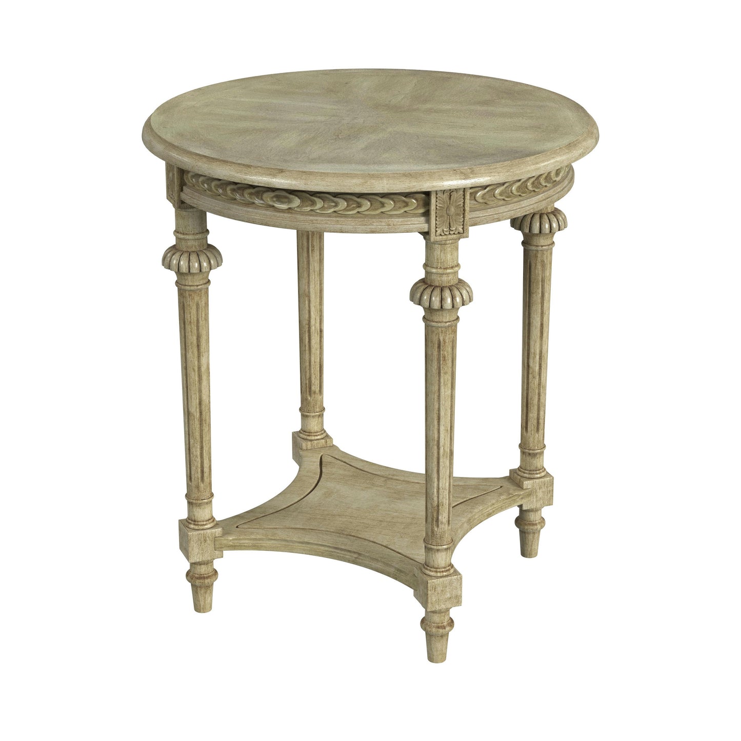 Butler Specialty Company, Hellinger Round End Table, Beige