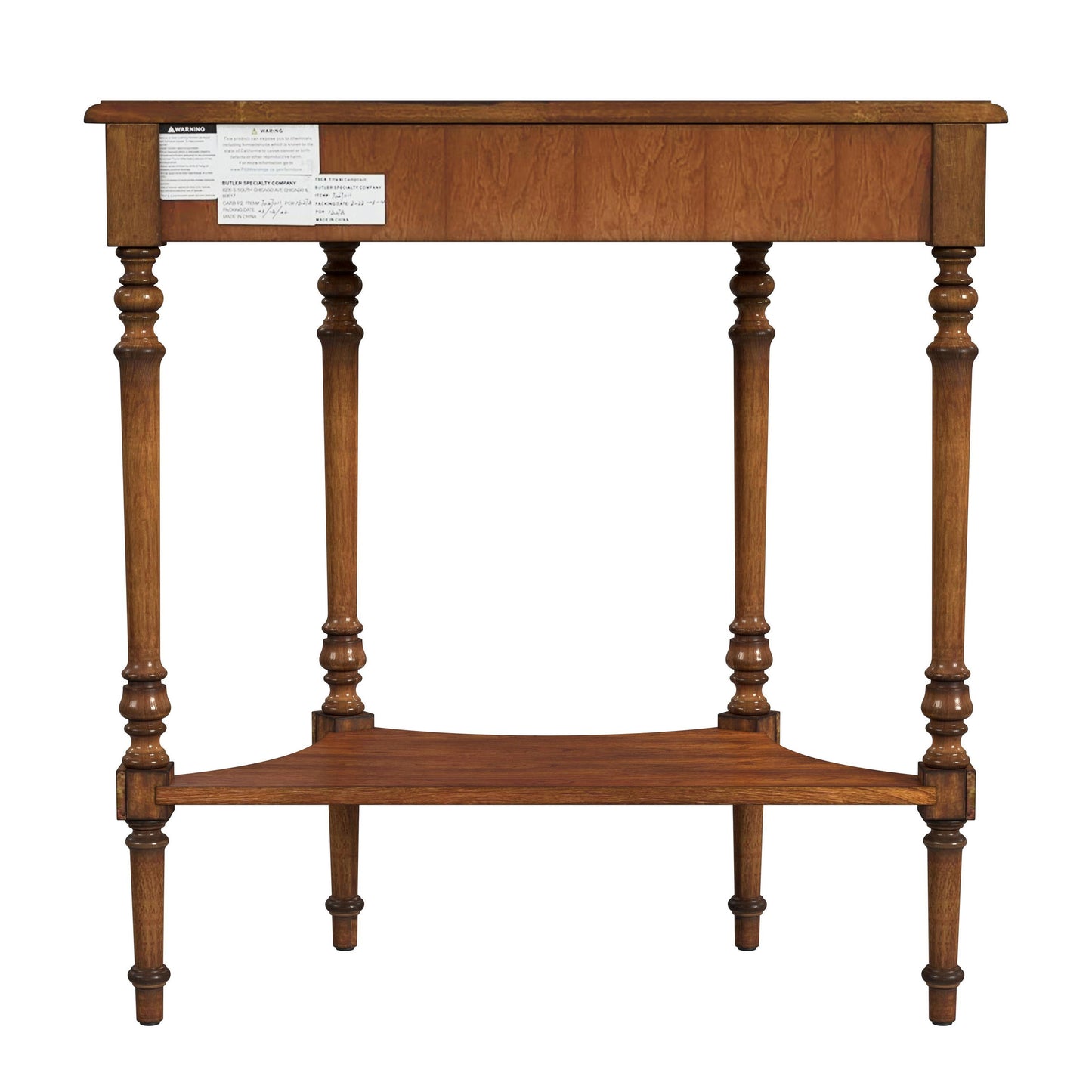 Butler Specialty Company, Danelle Demilune Console Table, Antique Cherry, Brown