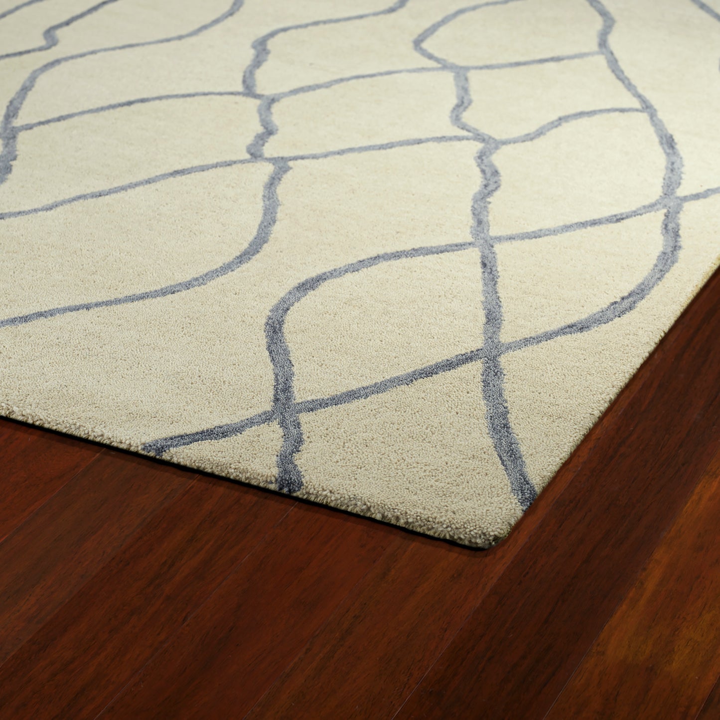 Kaleen Casablanca Collection Light Ivory Area Rug 9'6" x 13'6"
