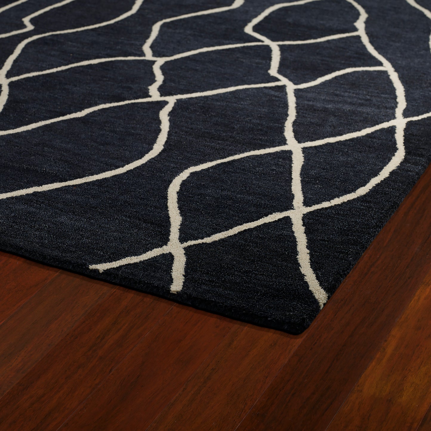Kaleen Casablanca Collection Dark Charcoal Area Rug 5' x 8'