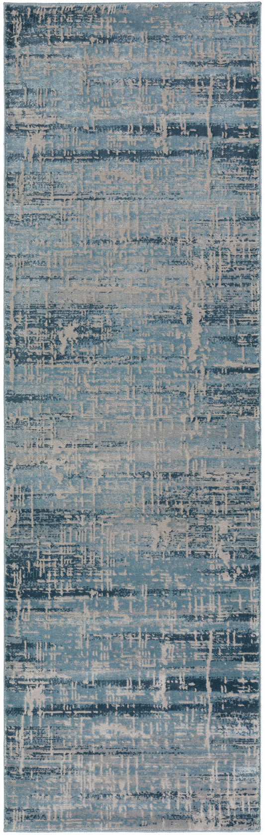 Cascina CC5 Indigo 2'3" x 7'5" Runner Rug