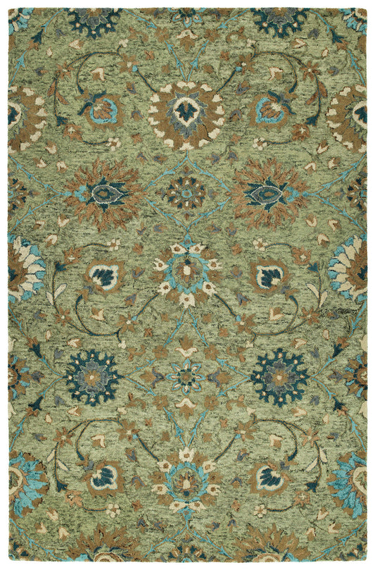 Kaleen Chancellor Collection Dark Sage  Area Rug 8' x 10'