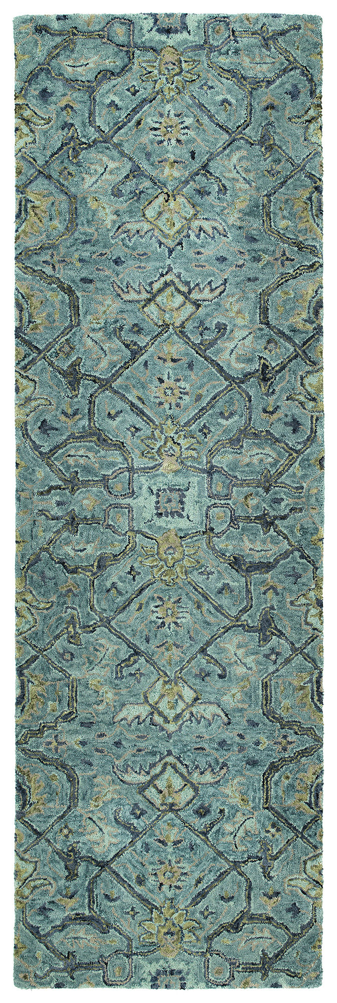 Kaleen Chancellor Collection Bright Blue Throw Rug 2' x 3'