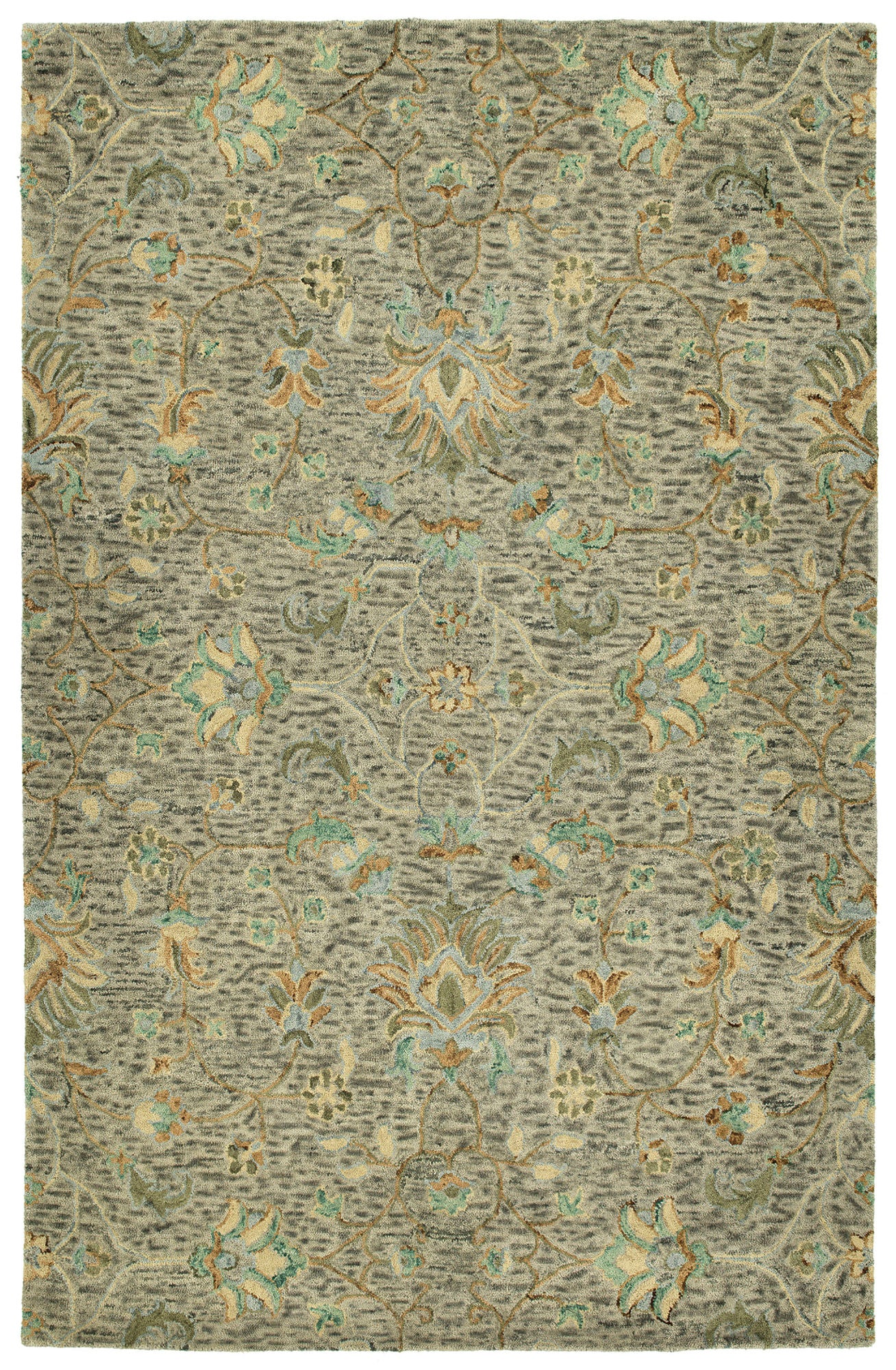 Kaleen Chancellor Collection Dark Taupe  Throw Rug 2' x 3'
