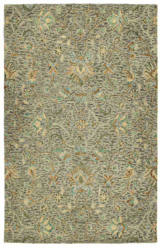 Kaleen Chancellor Collection Dark Taupe  Area Rug 9' x 12'
