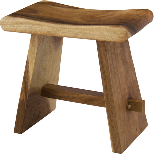 Forillon Natural Suar Wood Stool